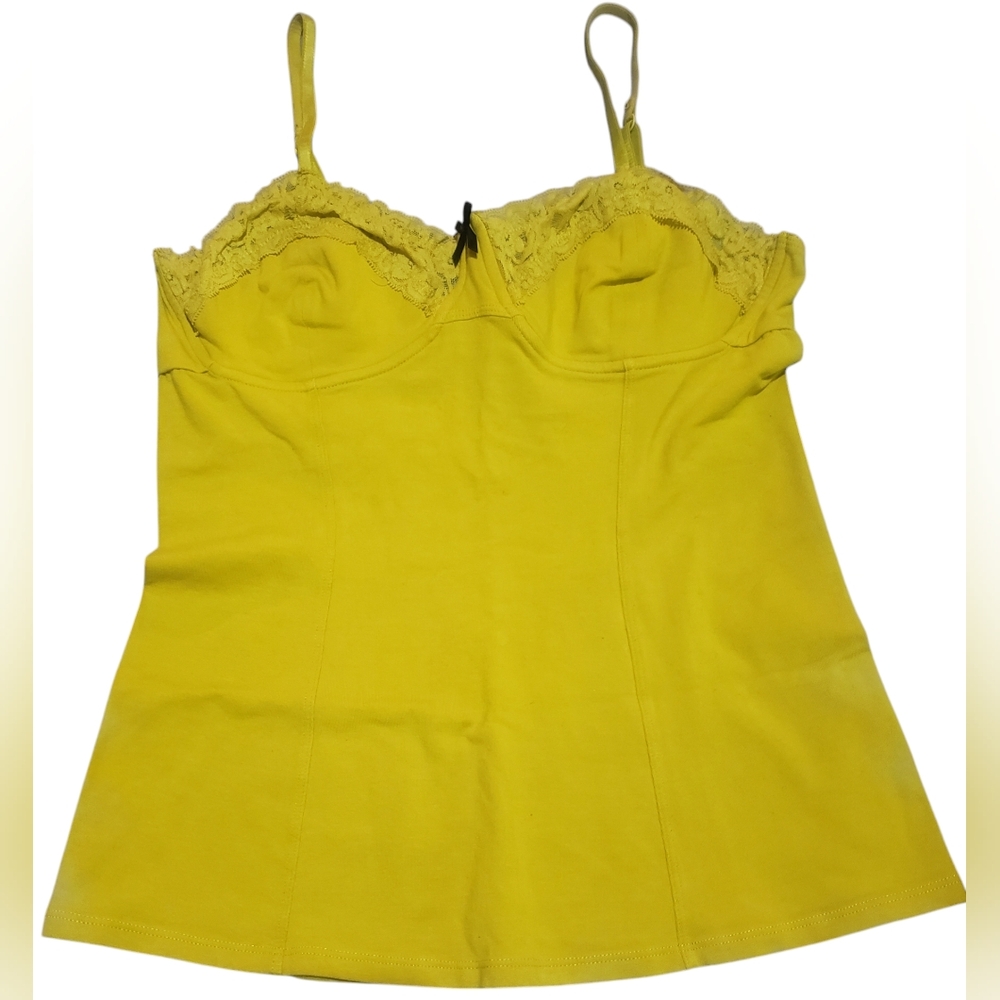 LaSenza Lime Green Lingerie Camisole Top- Large